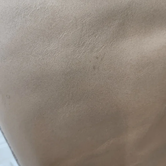 Dolce Vita Tan Heeled Boots with Buckle Detail 7WC (NOT Leather) - Picture 6 of 14